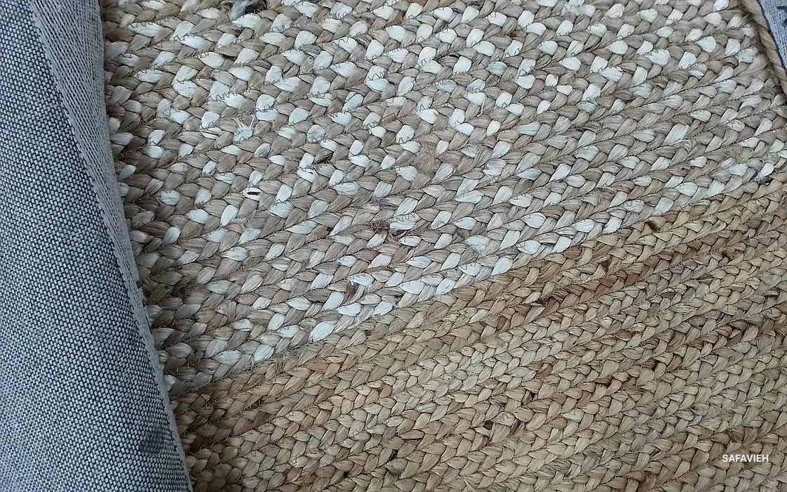 NATURAL / IVORY 8′-0″ x 10′-0″ Back Stain Rug, Reduced Price 1172806949 NF885B-8