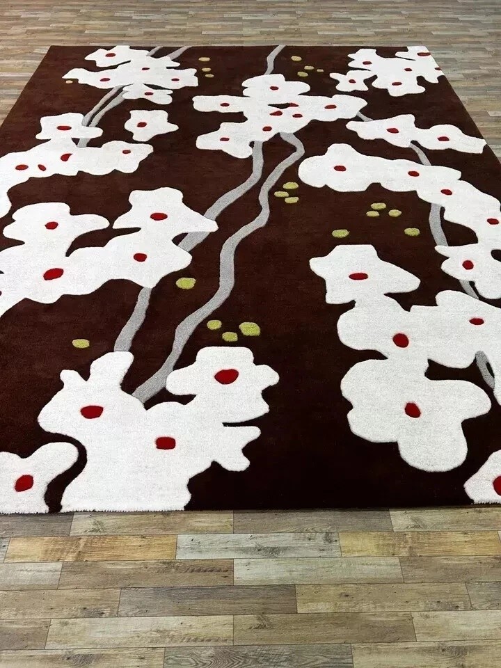 Hand Tufted Modern Wool Rug For Living Room Bedroom Handmade carpet Rug