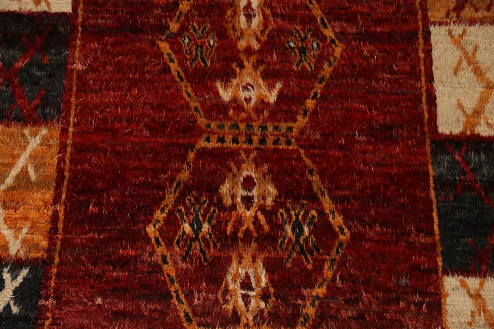Moroccan Luxury Hand-Knotted Wool Rugs for Living Room Flooring 8×10 ft