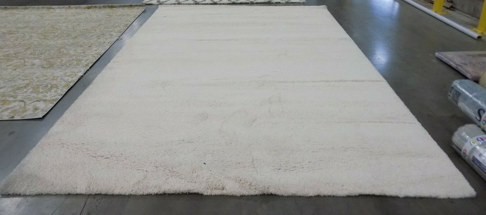 IVORY 8′-6″ X 12′ Stained Rug, Reduced Price 1172558169 SG180-1212-9