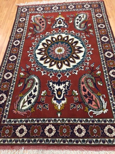 4’1″ x 6’1″ New Kurdish Oriental Rug – Hand Made – 100% Wool