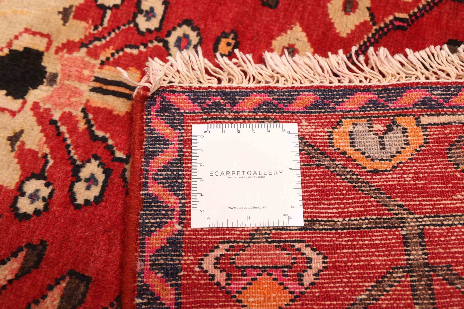 Vintage Traditional Hand-Knotted Area Rug 3’6″ x 6’2″ Oriental Wool Carpet