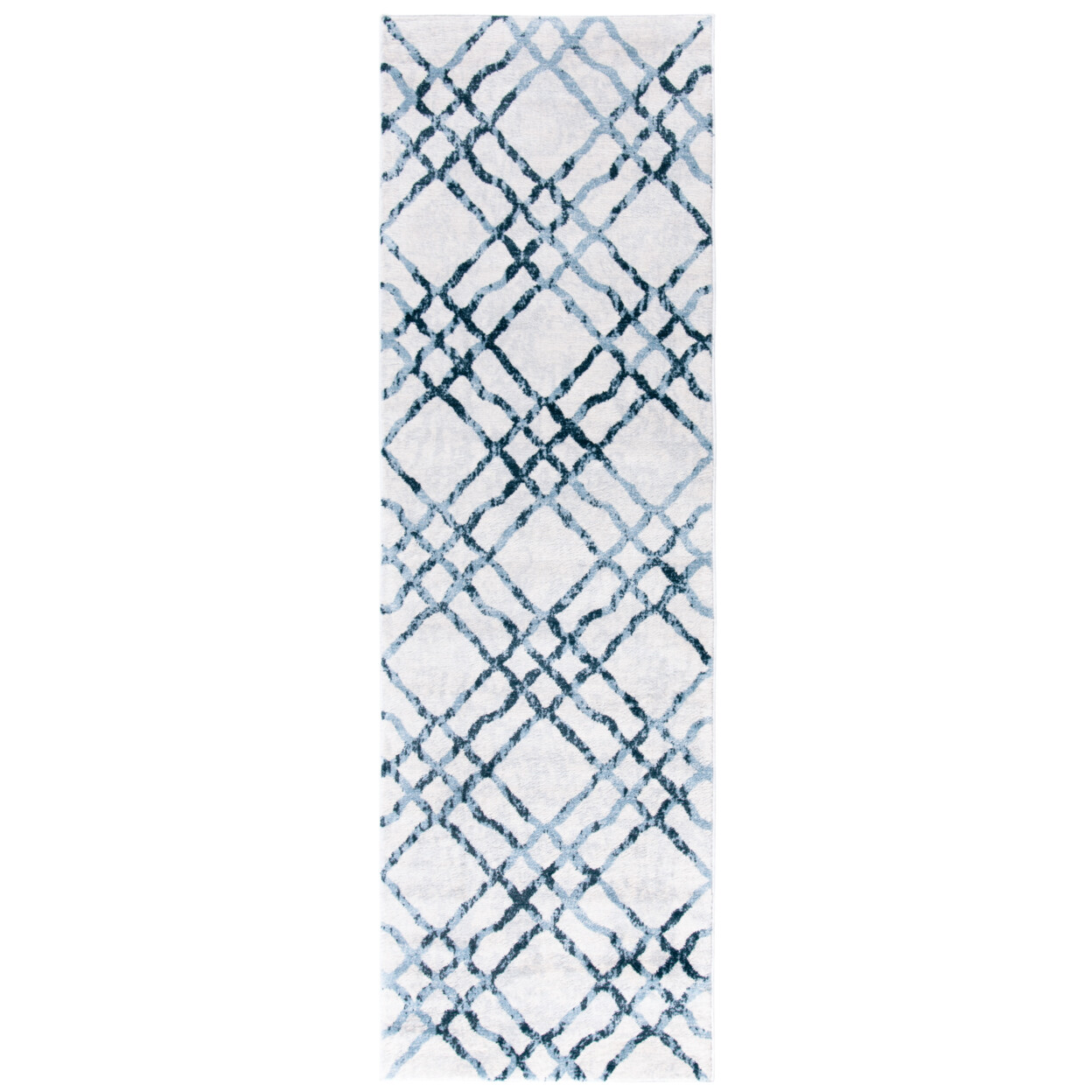 SAFAVIEH Isabella Collection ISA957A Ivory/Turquoise Rug