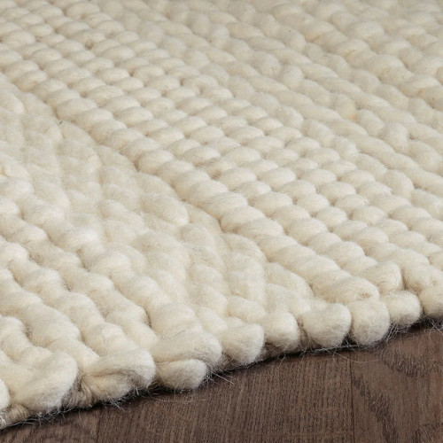 Hand Loom Woollen Rug Area Rug, Hand Knotted Wool Natural Area Rug