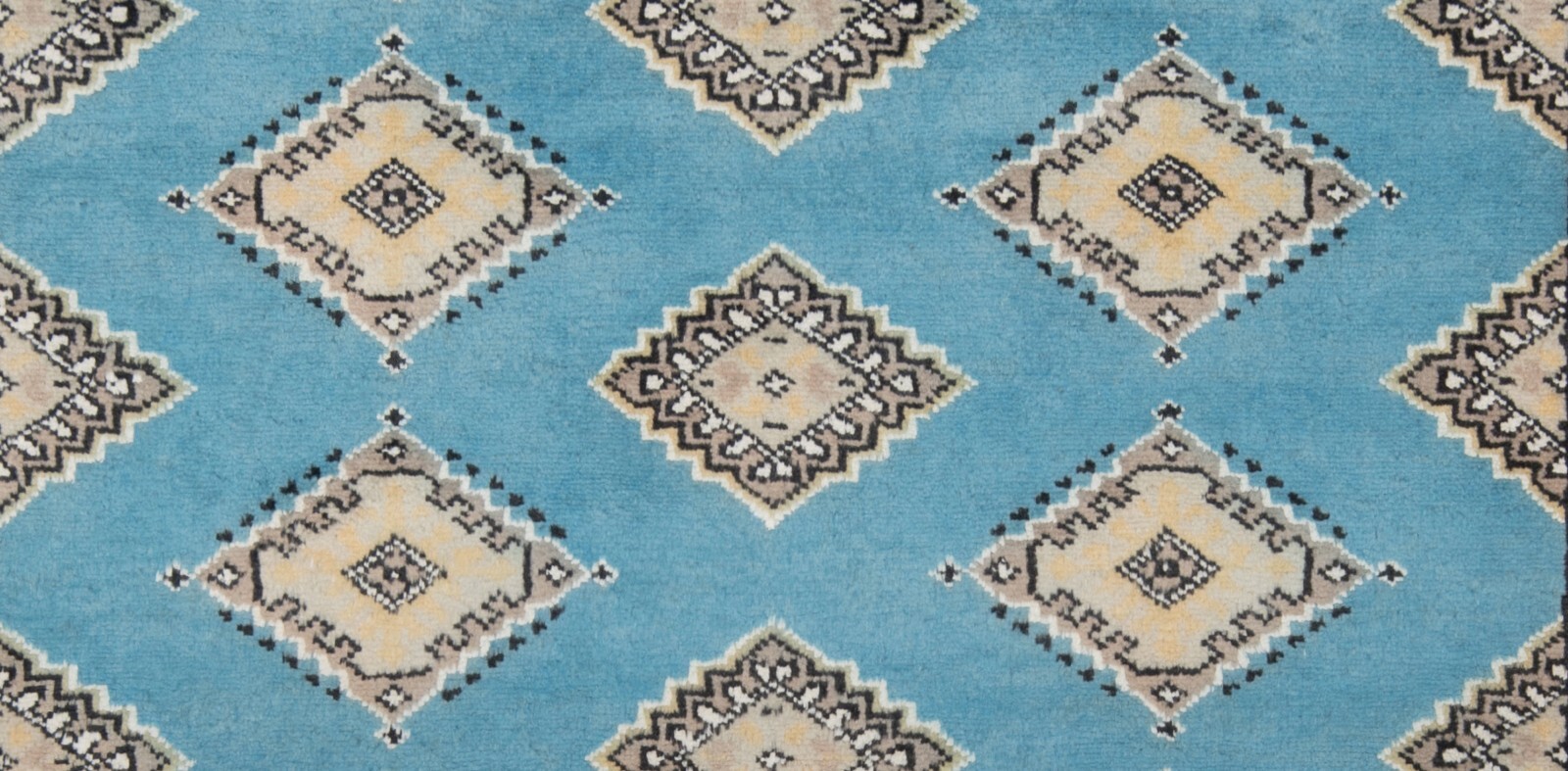 Pakistan Bokhara 152×93 cm Hand Knotted Oriental Carpet Rug Wool New Blue