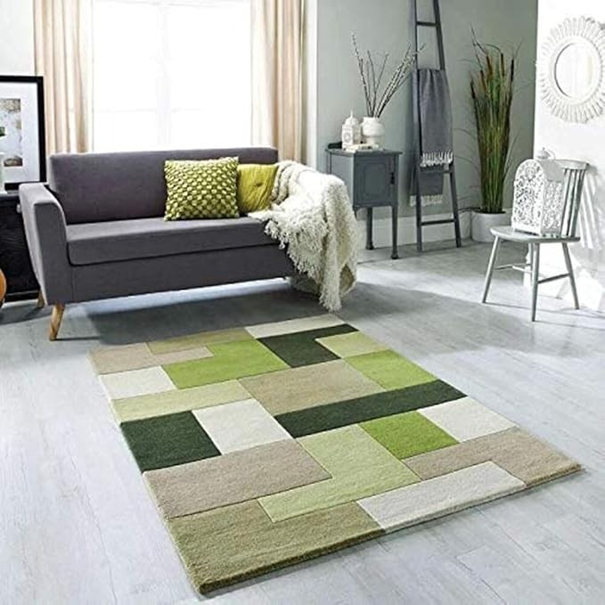 Handmade Tufted Woolen Modern Carpet for Home Living Room Guest Room Bedroom and