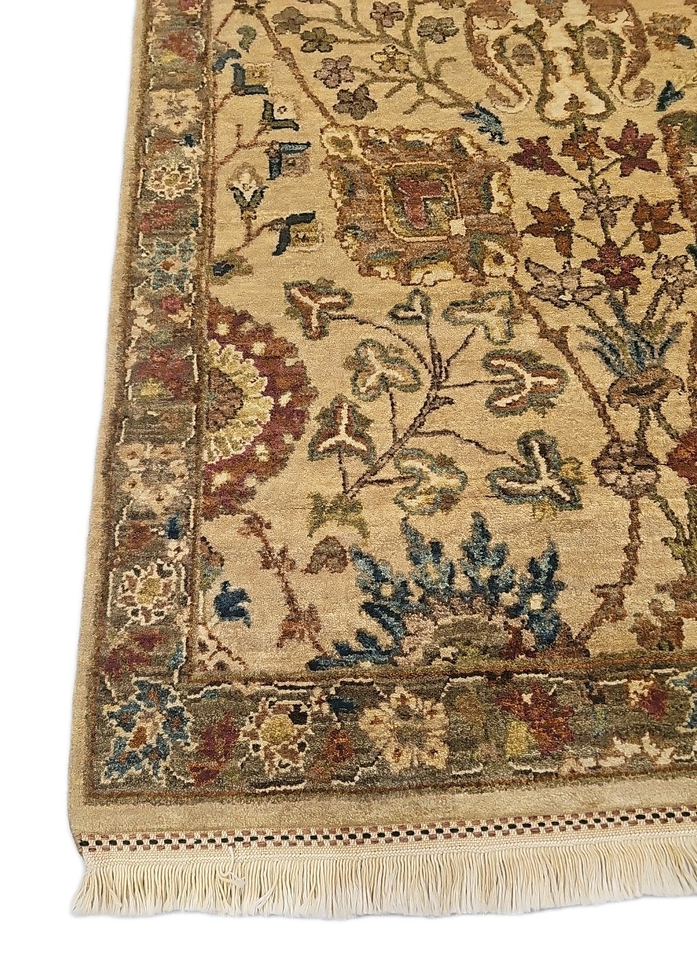 Hand-knotted 100% Wool Pile Jaipur Rug 3’5″x5’8″