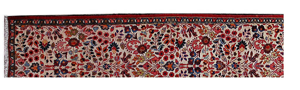 2′ x 9′ Traditional Mood Bijaar Rug Multi-Color 80685