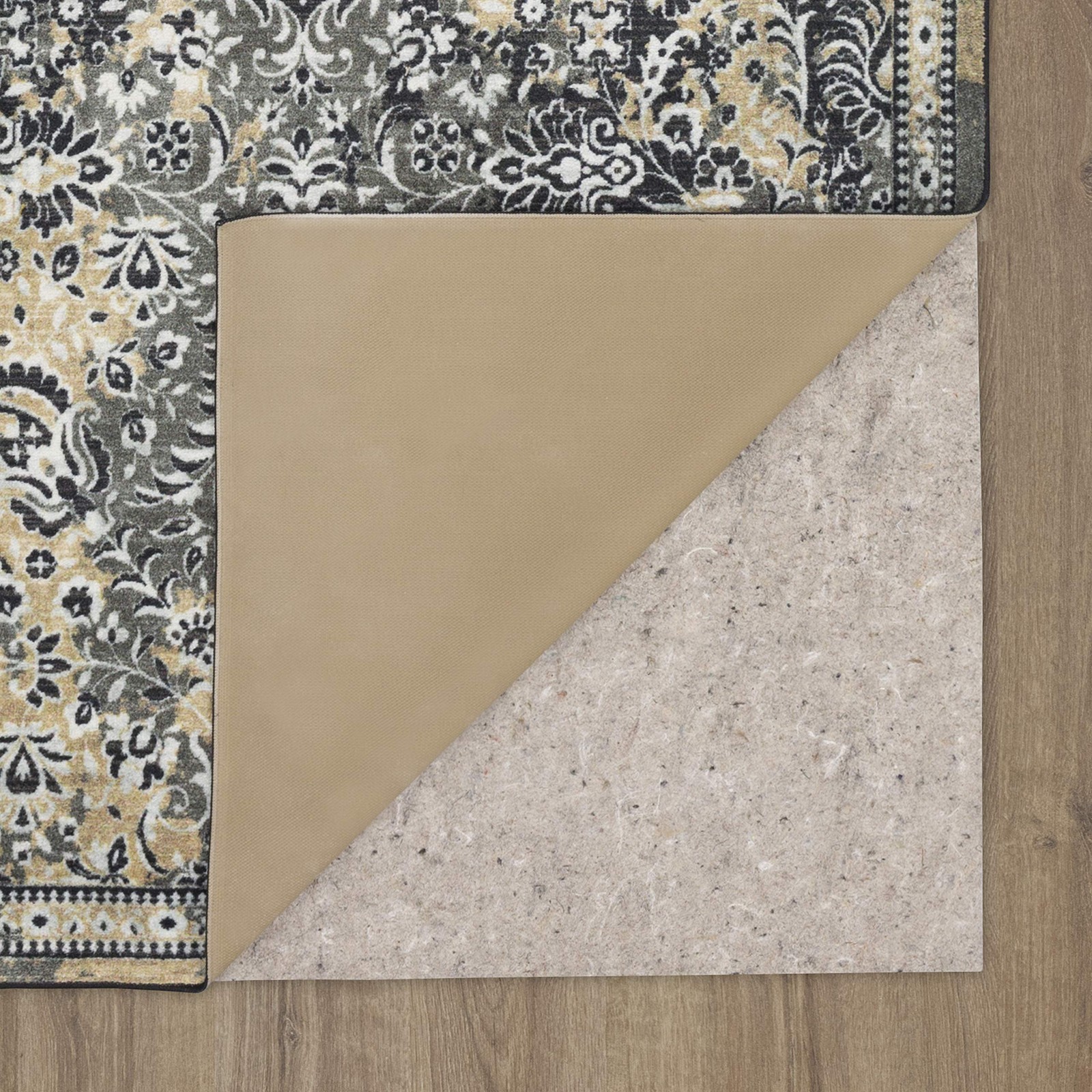 Mohawk Home Prismatic Garden City Charcoal Floral Ornamental 2 X 3 4 Accent Rug