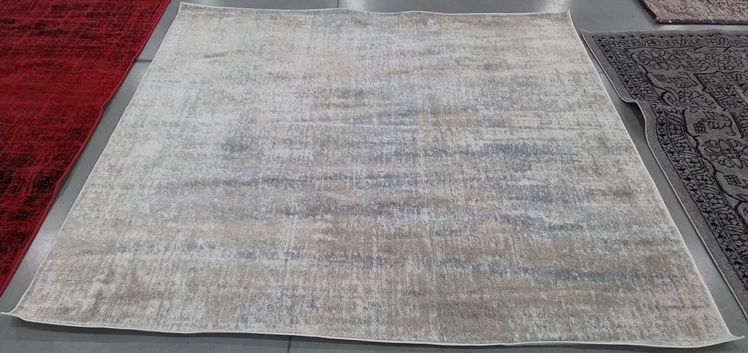 BEIGE / SLATE 8′-0″ x 8′-0″ Back Stain Rug, Reduced Price 1172806560 ADR207B-8SQ