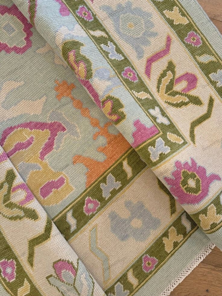 Etta Modern Oushak Rug Hand Knotted Oushak Rug 4×6, 5×8, 6×9, 8×10, 9×12, 10×14.