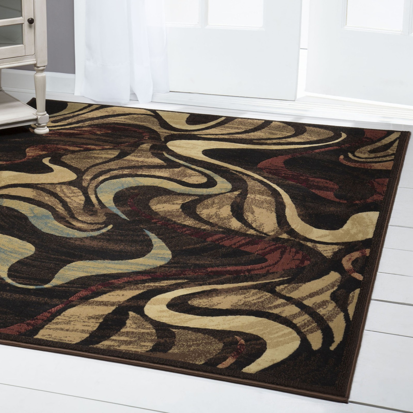 Abstract Multi-Color Picasso Area Rug 8×11 Modern Carpet New Approx. 7’10″x10’5″