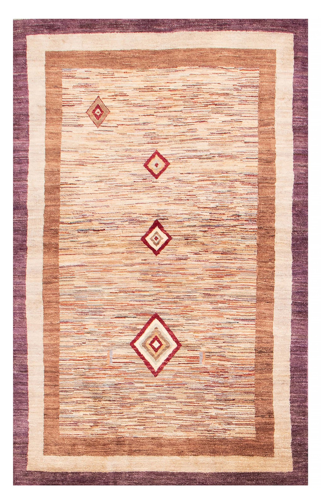 Hand Knotted Area Rug 4’6″ x 7’0″ Traditional Oriental Wool Carpet