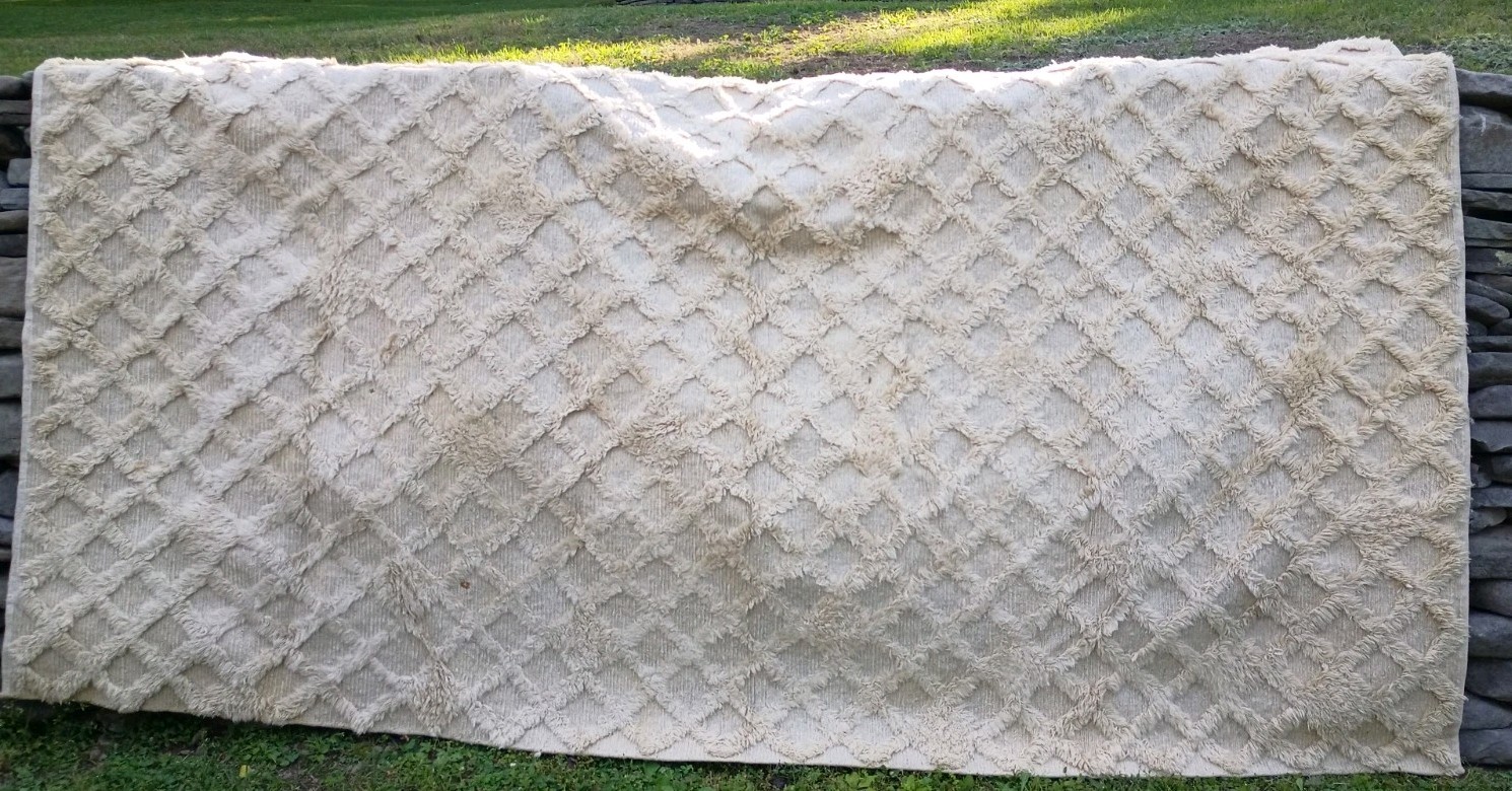 Armadillo Rug geometric diamond Pattern 6’×10′