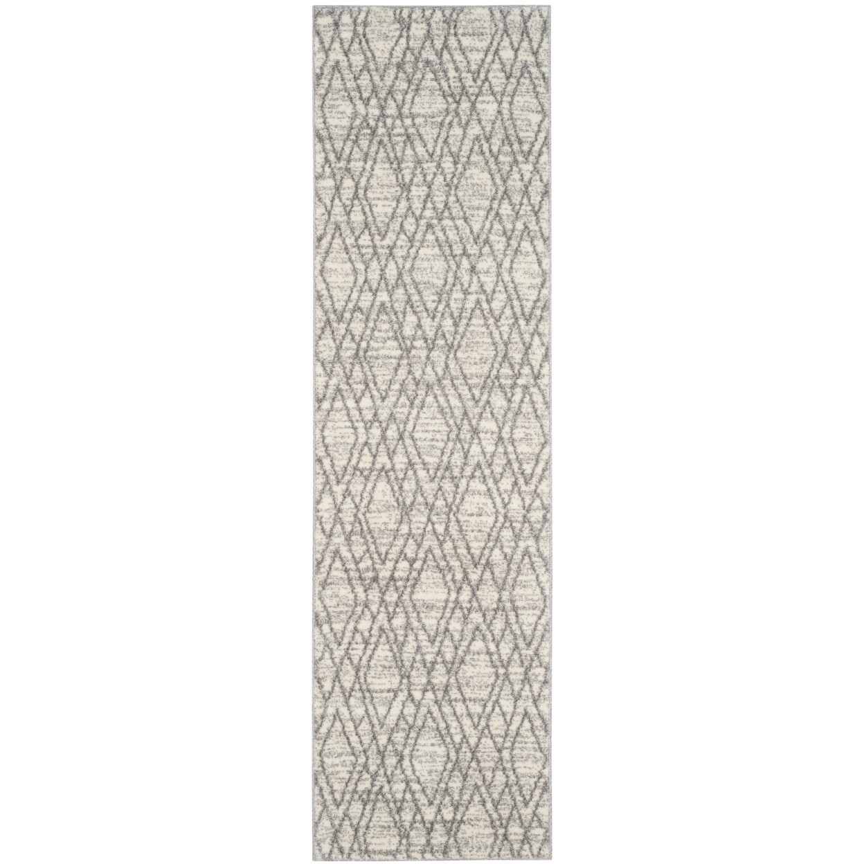 SAFAVIEH Tunisia Collection TUN295G Ivory/Light Grey Rug