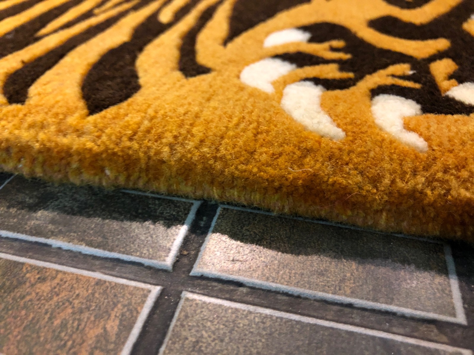 Hand knotted Tibetan Tiger rug