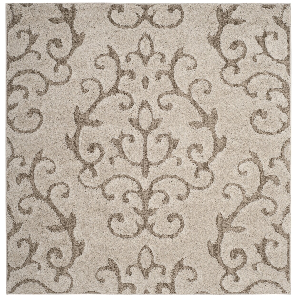 SAFAVIEH Florida Shag SG470-1113 Cream / Beige Rug