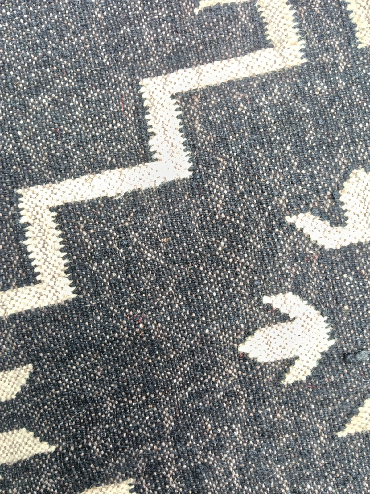 Vintage Kilim Rug aztec kilim Runner Wool Jute Rug Southwestern Stair kilim rug