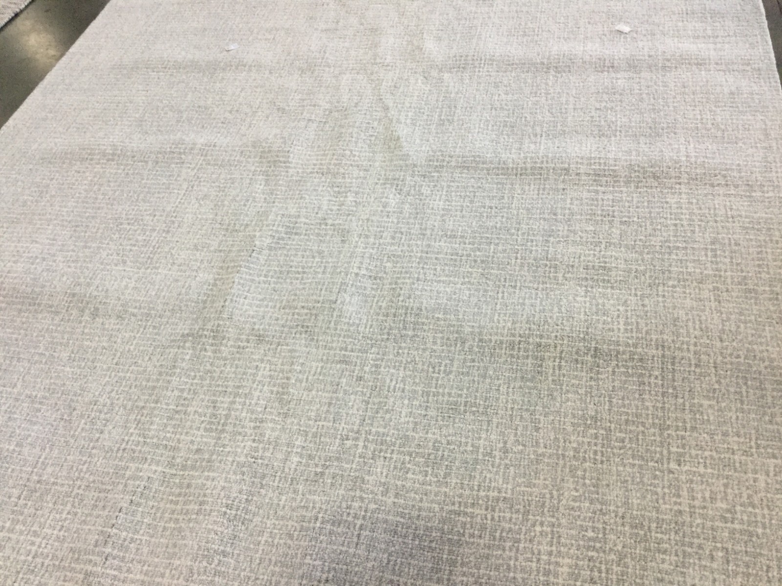 LIGHT GREY / IVORY 8′ X 10′ Flaw in Rug, Reduced Price 1172661841 ABT468F-8
