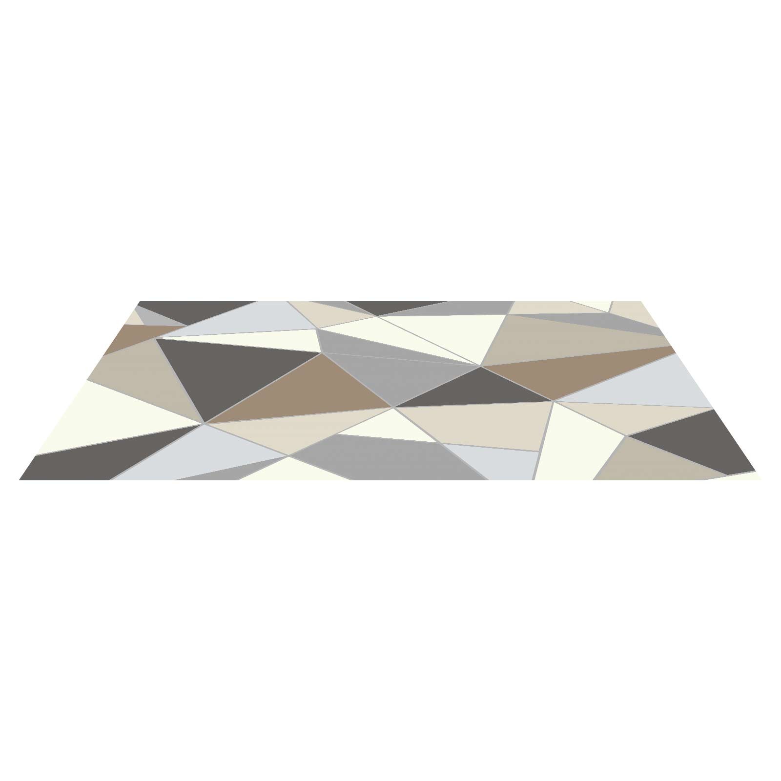 VEVOR Large Area Rug 5 x 7 ft Anti-Skid Tear-Resistant Floor Mat Charcoal Gray