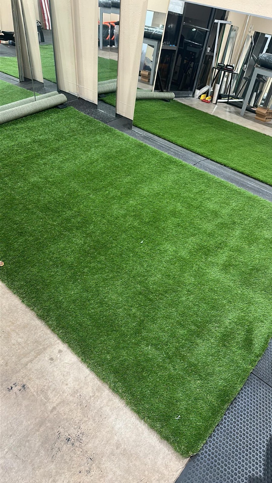 6.5ft by 13ft artificial grass turf roll 1.1″ 60oz