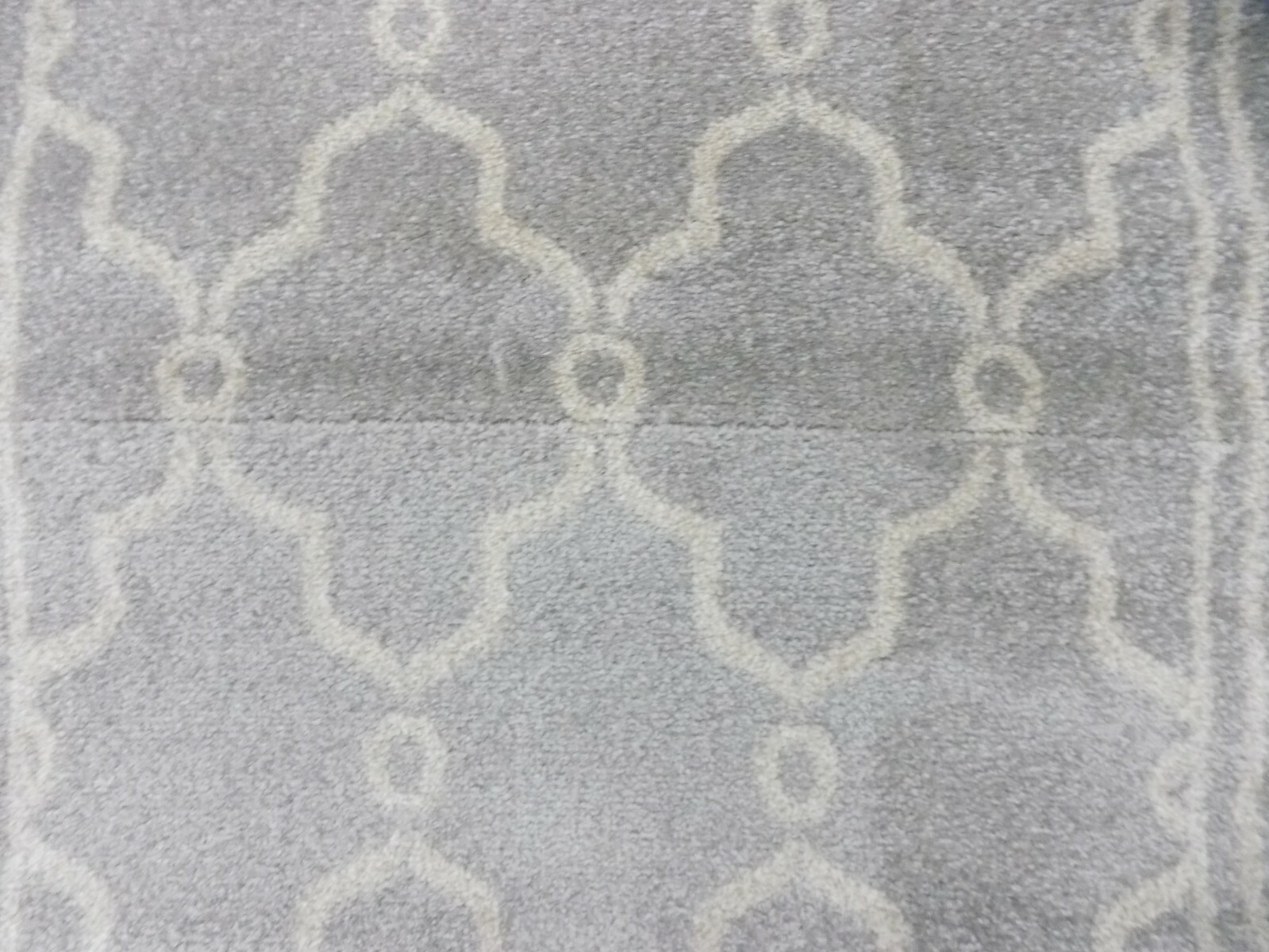 LIGHT GREY / IVORY 2′-3″ X 9′ Stained Runner, Less Price 1172576995 AMT414B-29