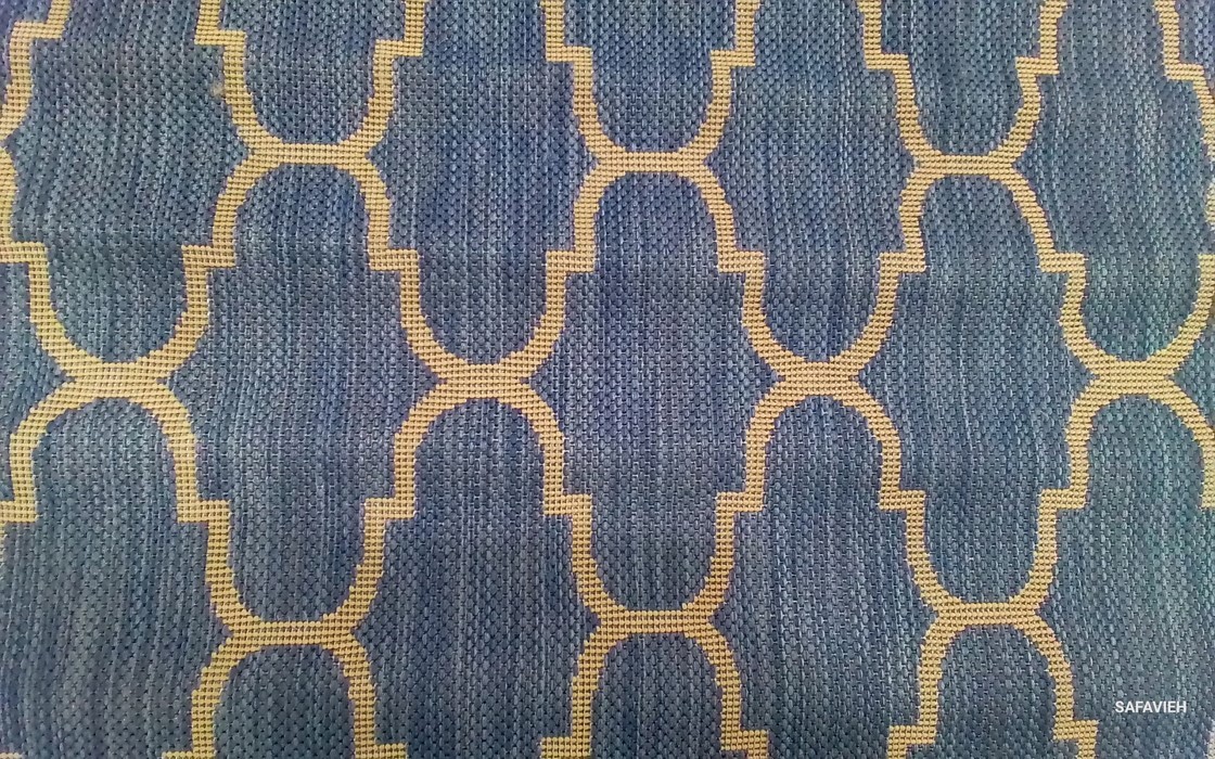 BLUE / BEIGE 4′-0″ x 5′-7″ Flaw in Rug, Reduced Price 1172806804 CY6016-243-4