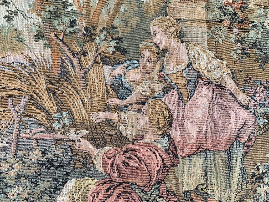 Vintage Tapestry, French Tapestry Romantic Tapestry Home Decor Tapestry 2×3 ft