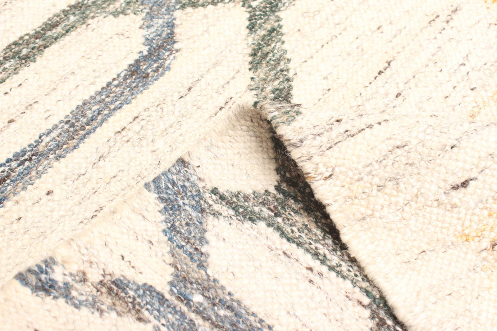 Vintage Hand Woven Area Rug 5’2″ x 7’9″ Traditional Wool Oriental Carpet