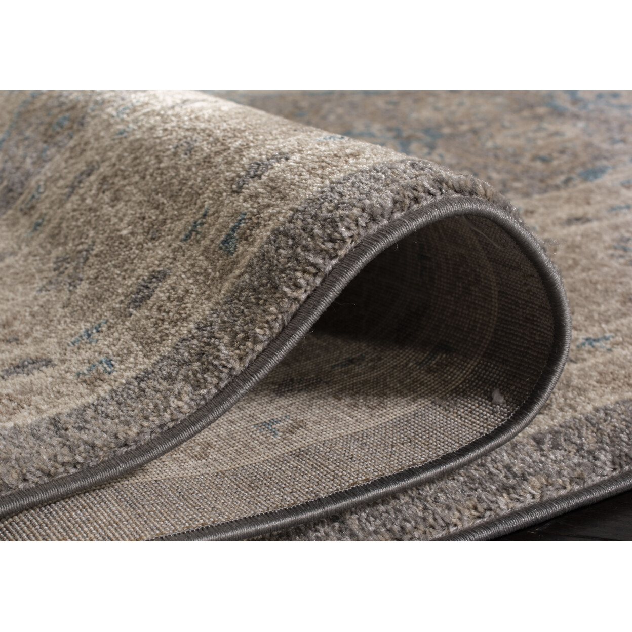 SAFAVIEH Sofia Collection SOF366B Light Grey / Beige Rug