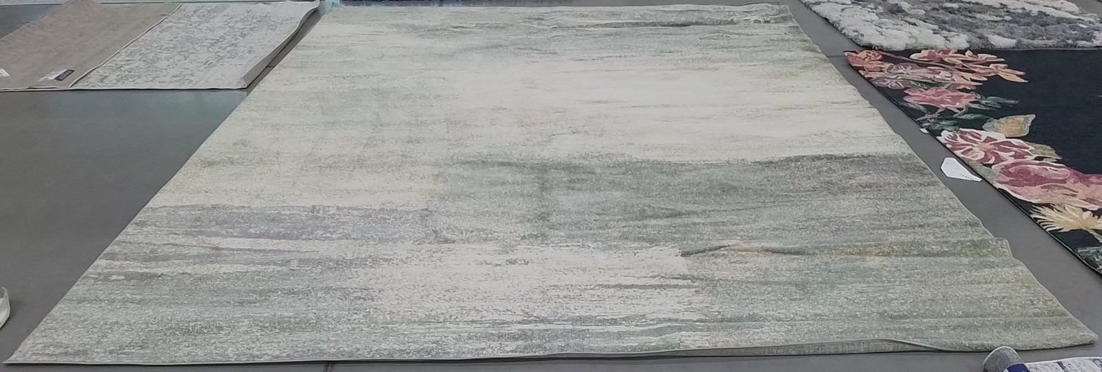 IVORY/SAGE 11′-0″ x 15′-0″ Back Stain Rug, Reduced Price 1172805675 ADR112W-1115