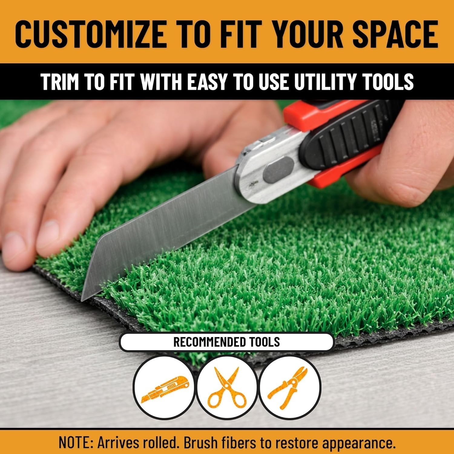 Waterproof Outdoor Pet Turf 5’3″ x 8’2″
