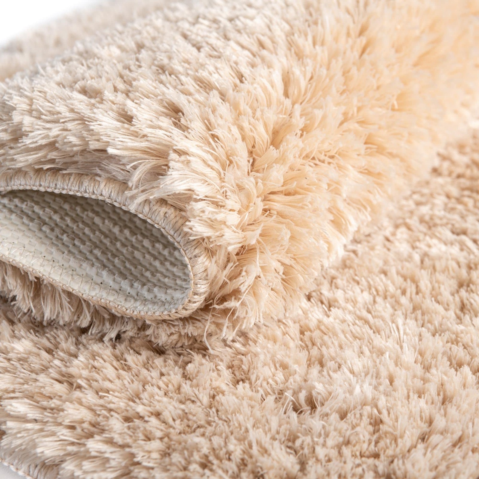 Bano Luxe Bath Mat Collection Area Rug – Luxe (1′ 8″ x 2′ 7″ Rectangle, Oat)