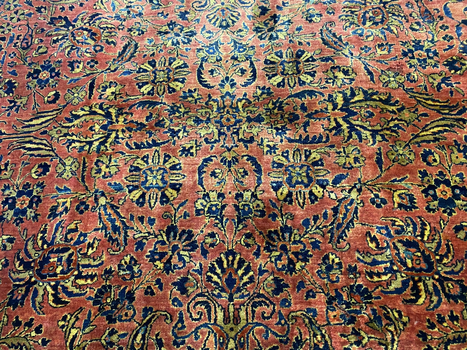 Large 11×15′ ANTIQUE Perssiaan Saroukk Rug #F-6395