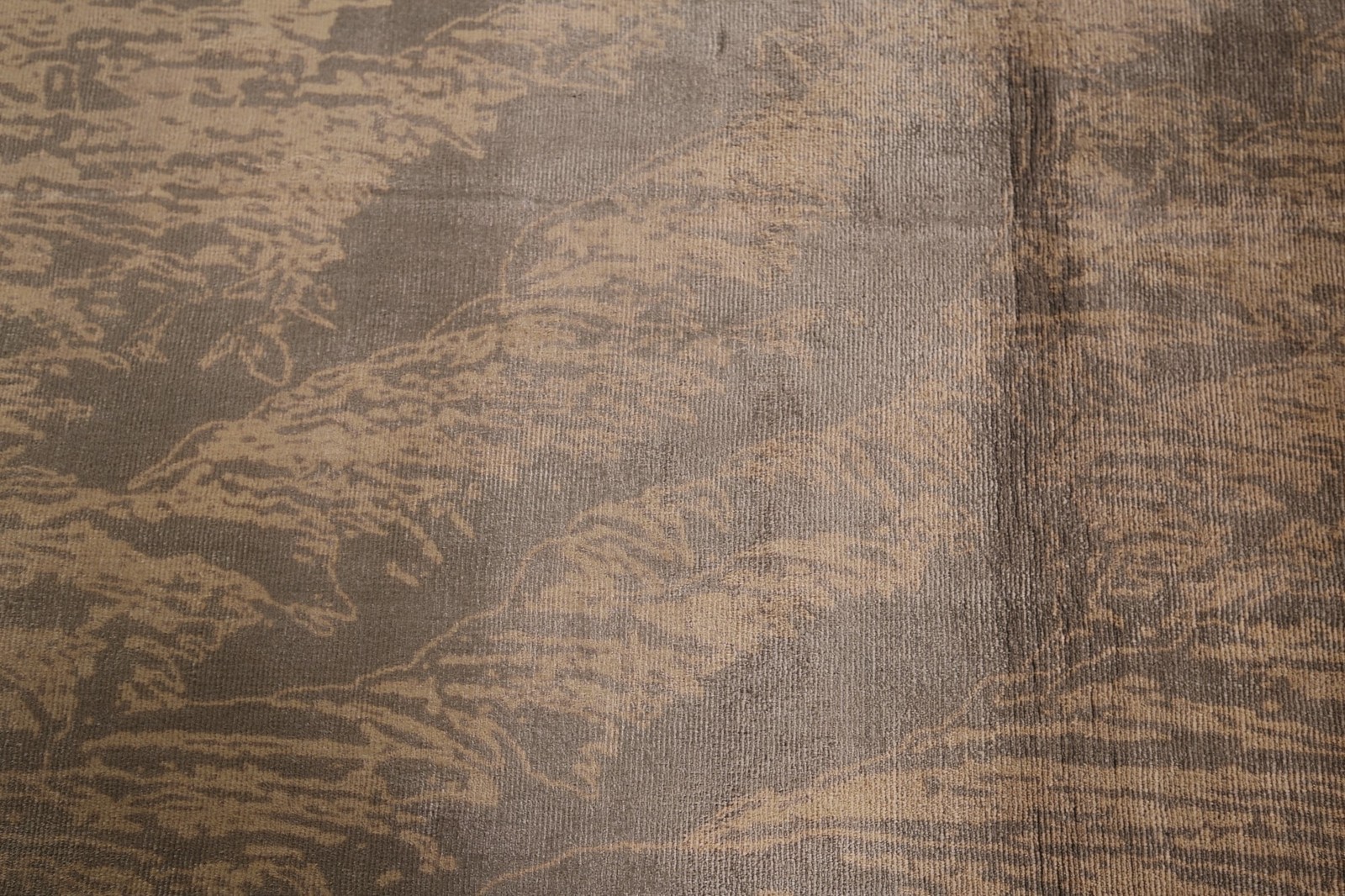 Hand-Knotted Wool Abstract Area Rug 6×8 Contemporary Home Decor Modern Rug