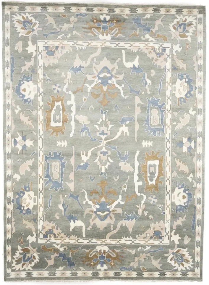 Extra Large Living Room Floral Osh Chobi Oriental Rug Colorfast Carpet 10X14 ft