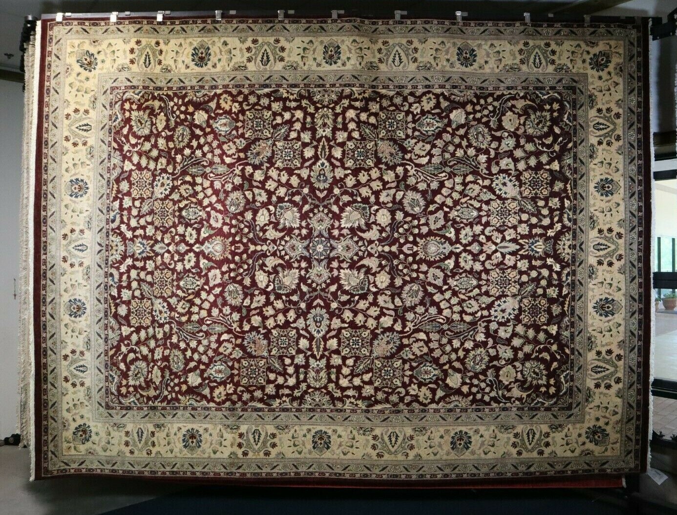 9’1″ x 12’2″ ft. Pak Hand Knotted Oriental Wool Vegetable Dye Contemporary Rug