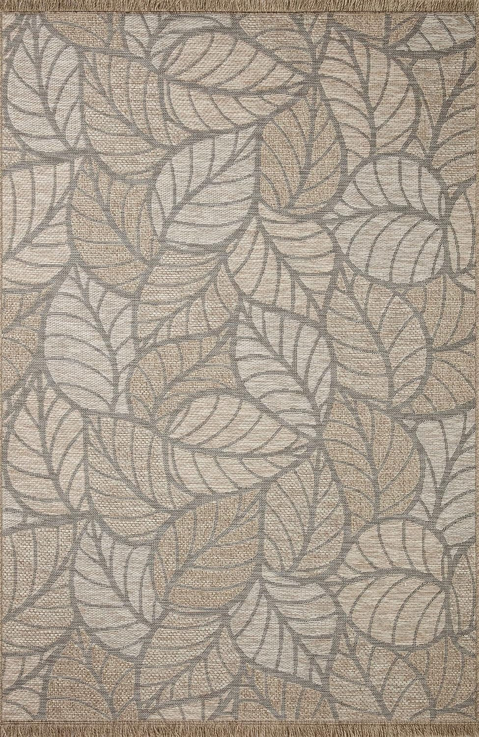 Loloi Dawn Collection 7’8″ x 10′ Taupe Indoor/Outdoor Area Rug