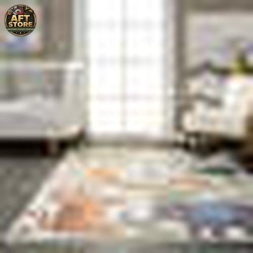 Viv + Rae Felipa Machine Washable Area Rug – Plush Grey and White