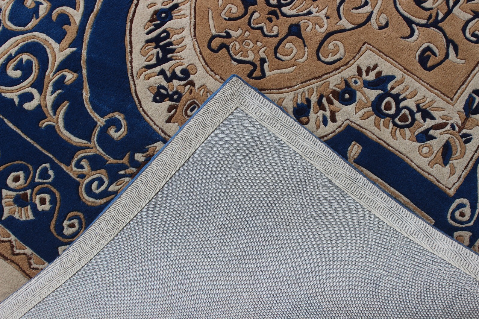 Oushak Hand Tufted Wool Area Rug Parisian Traditional Living Room Carpets 4×6 ft