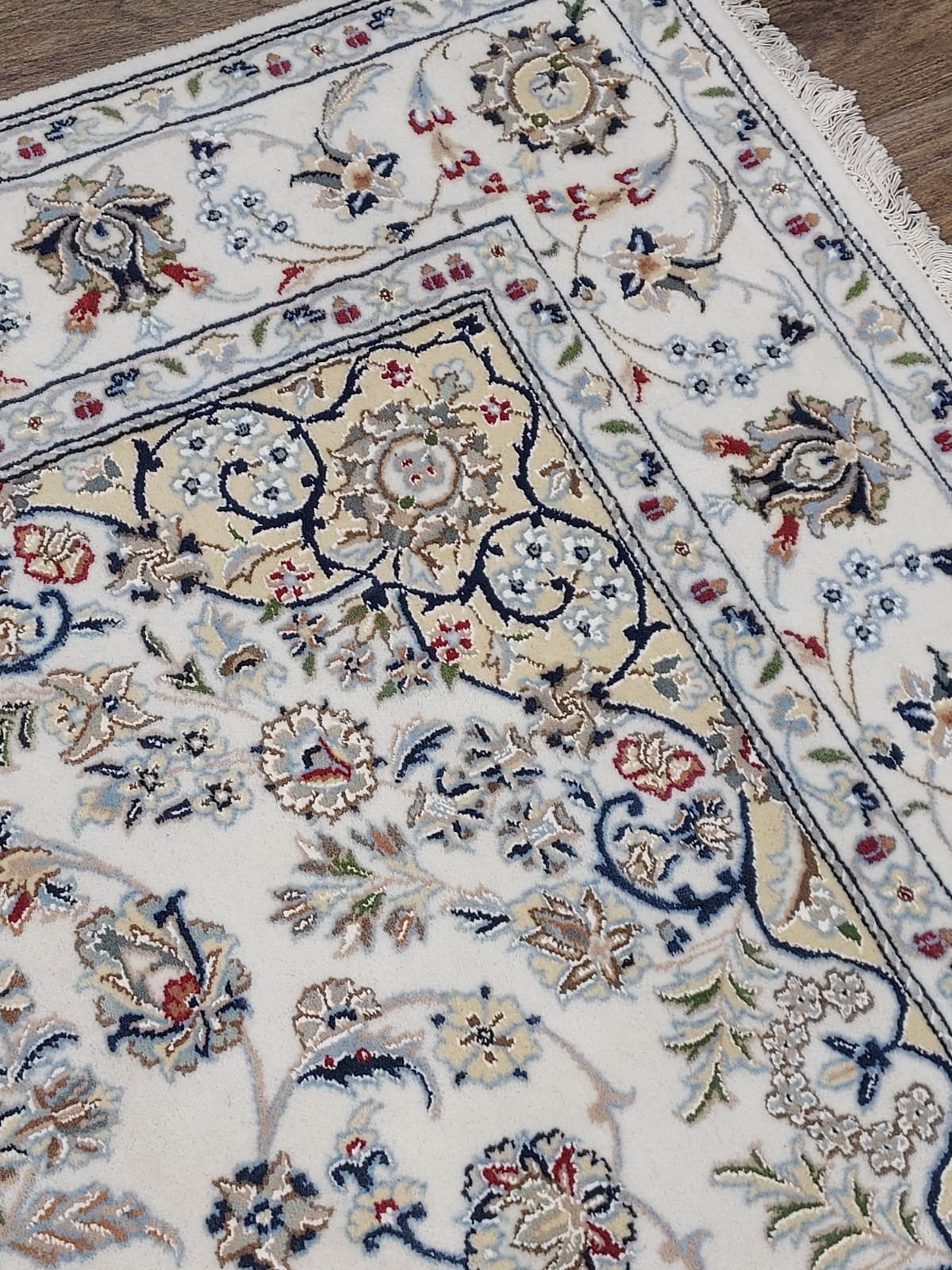 Turkish Silk&Wool Hand Made Bohemian Royal Classic Design, Turkish Rug 5.5×8 Ft