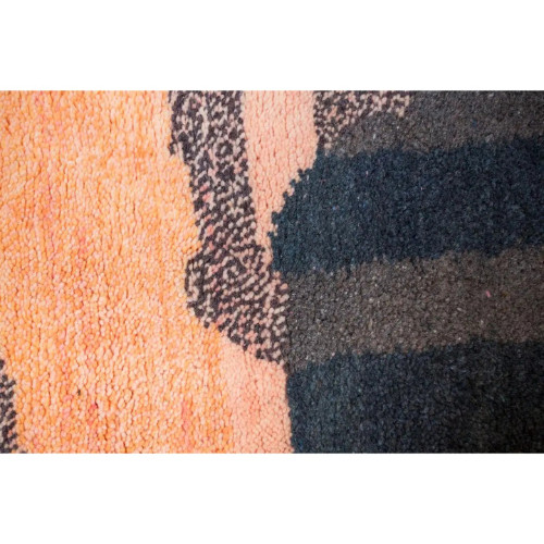 Custom Hand-Knotted Moroccan Rug, Moroccan Wool Rug, Beber Beni Ourain Wool Rug