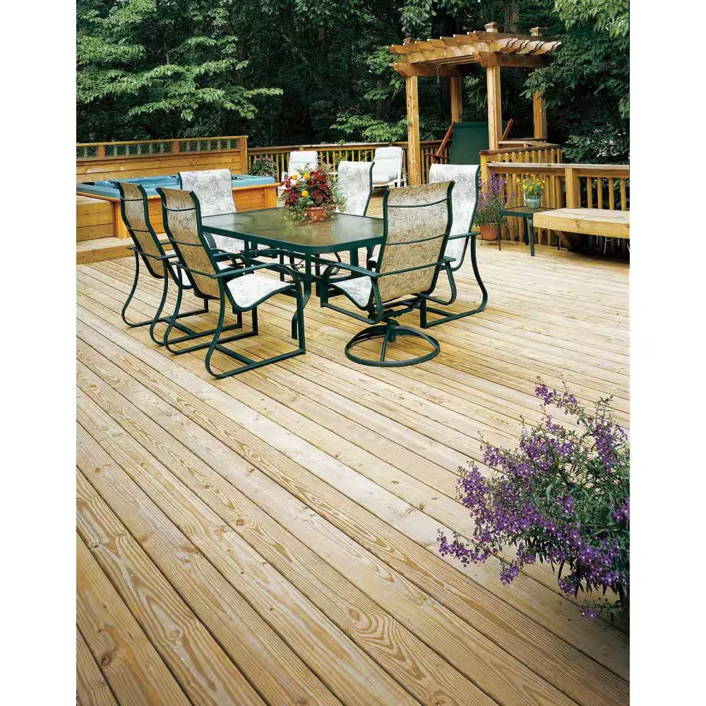 5/4 In. X 6 In. X 8 Ft. Ground Contact Pressure-Treated Premium Southern Yellow