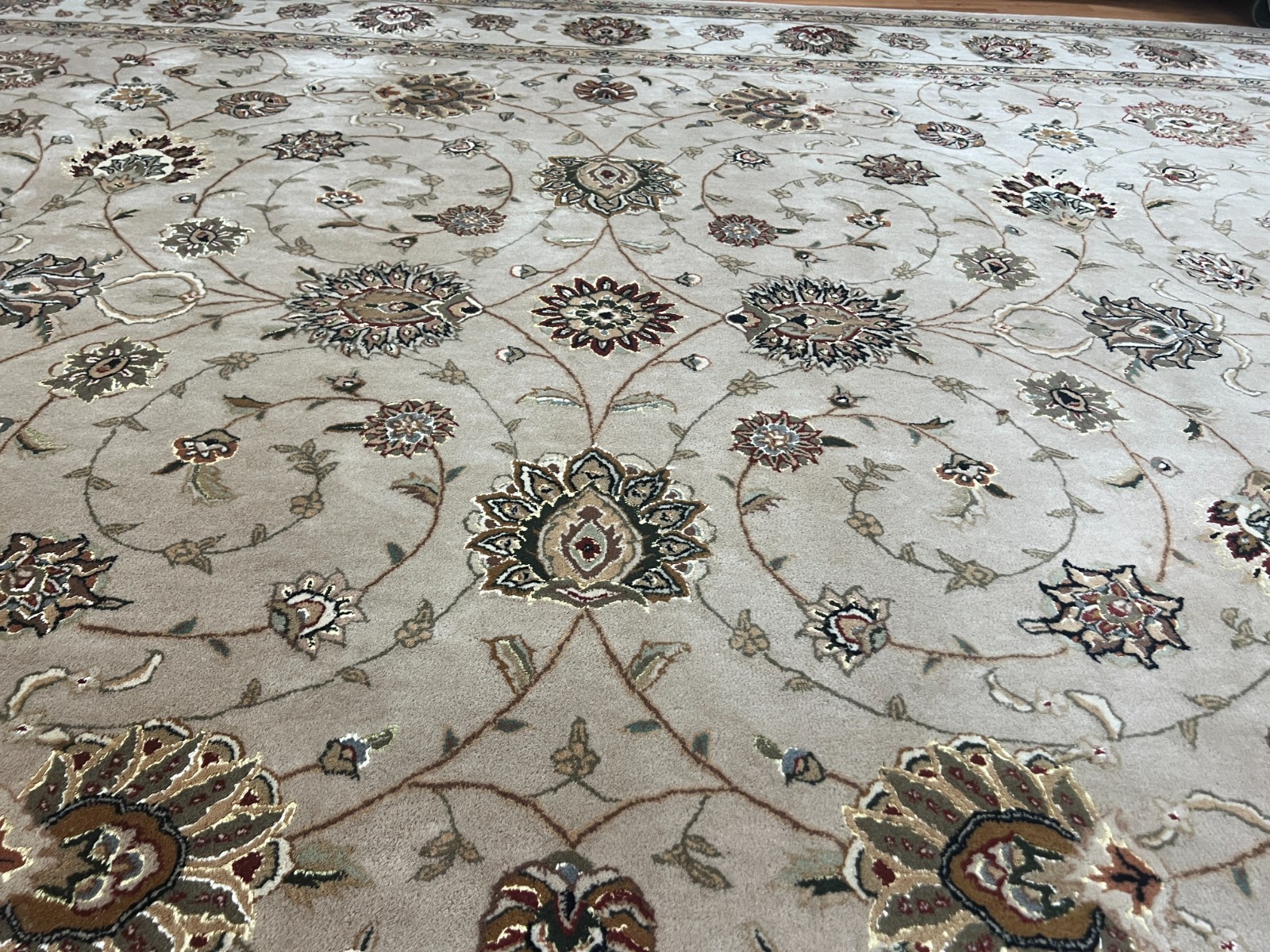 8’6″ x 11’6″ Chinese Tab riz Oriental Rug – Full Pile – Hand Made – 100% Wool