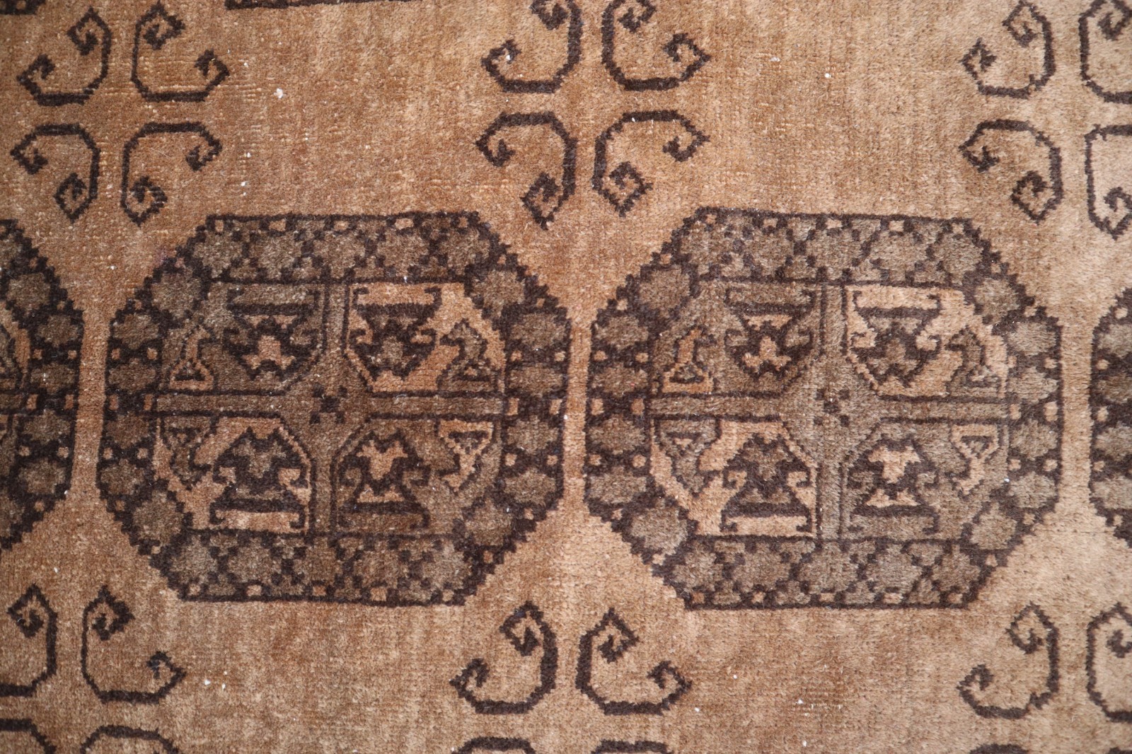 6’7×8’8 ft Antique Afghan Tekke Rug, Handmade Wool Rug, Oriental Rug Bedroom Rug
