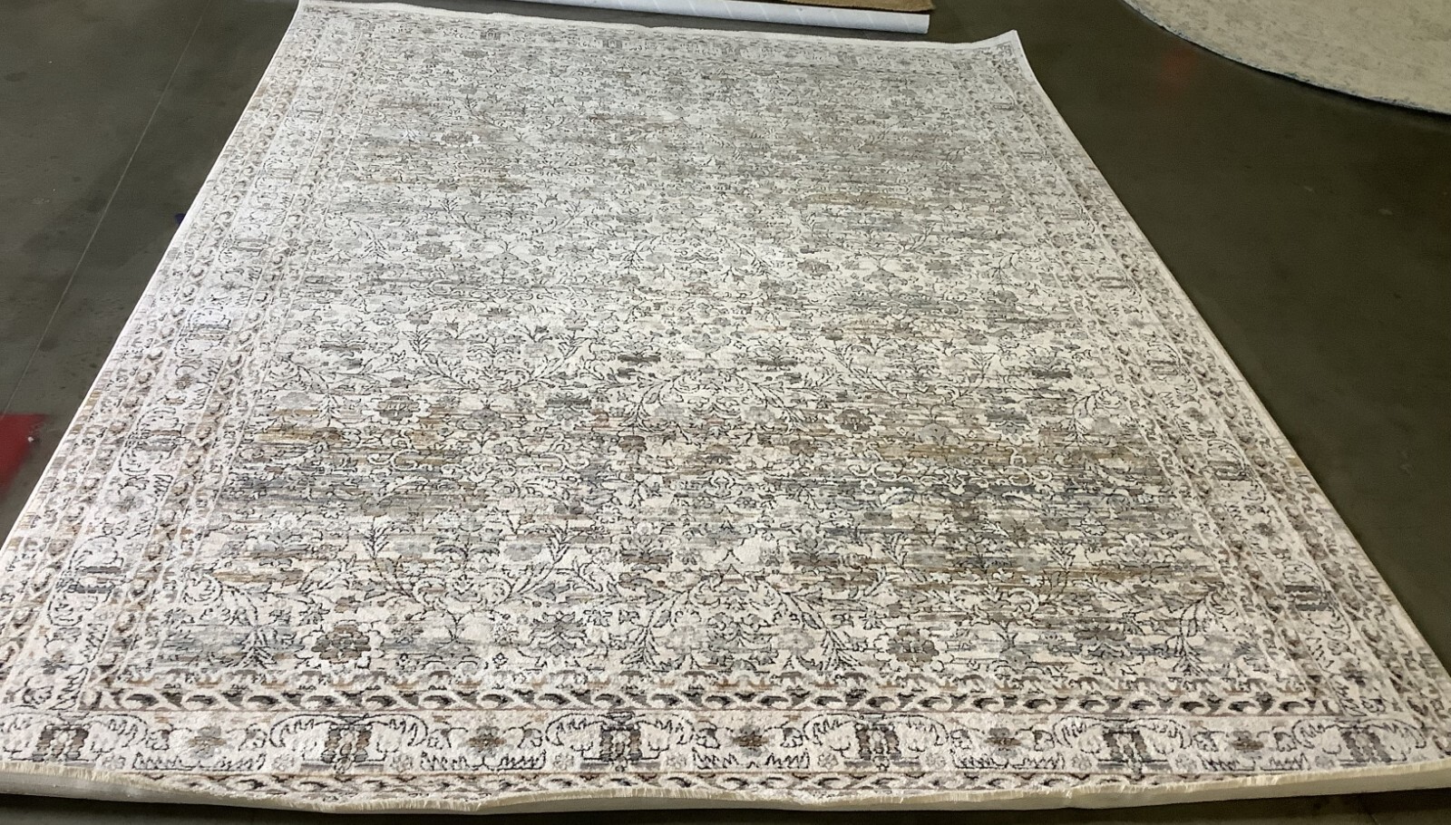 IVORY / GREY 8′ X 10′ Flaw in Rug, Reduced Price 1172670857 MND660A-8