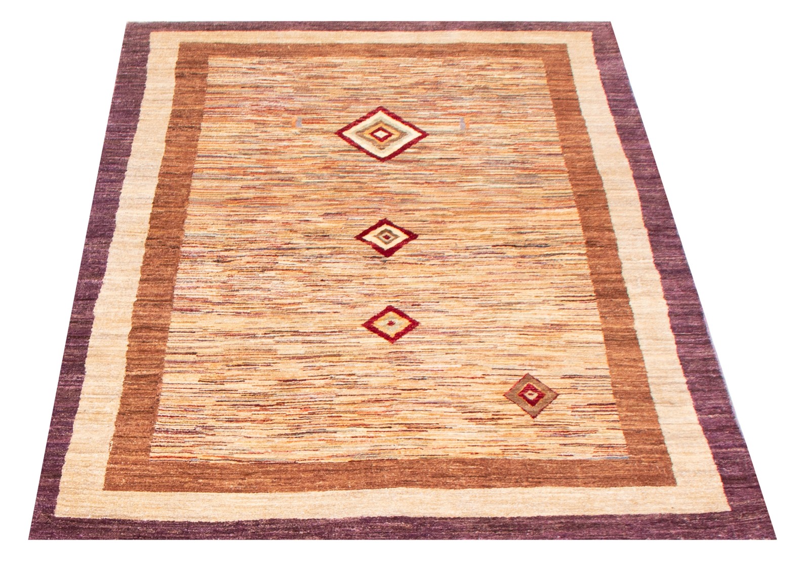 Hand Knotted Area Rug 4’6″ x 7’0″ Traditional Oriental Wool Carpet