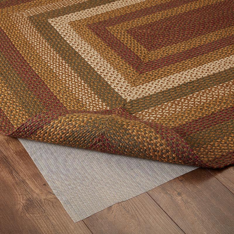 Tea Cabin Charcoal Area Rectangle 27″ x 48″. INCLUDES Rug Pad. VHC Brands.