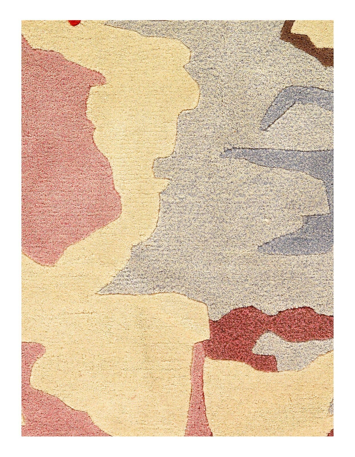 Pasargad DC inkblot style multicolor rug 6’8” X 9’11”