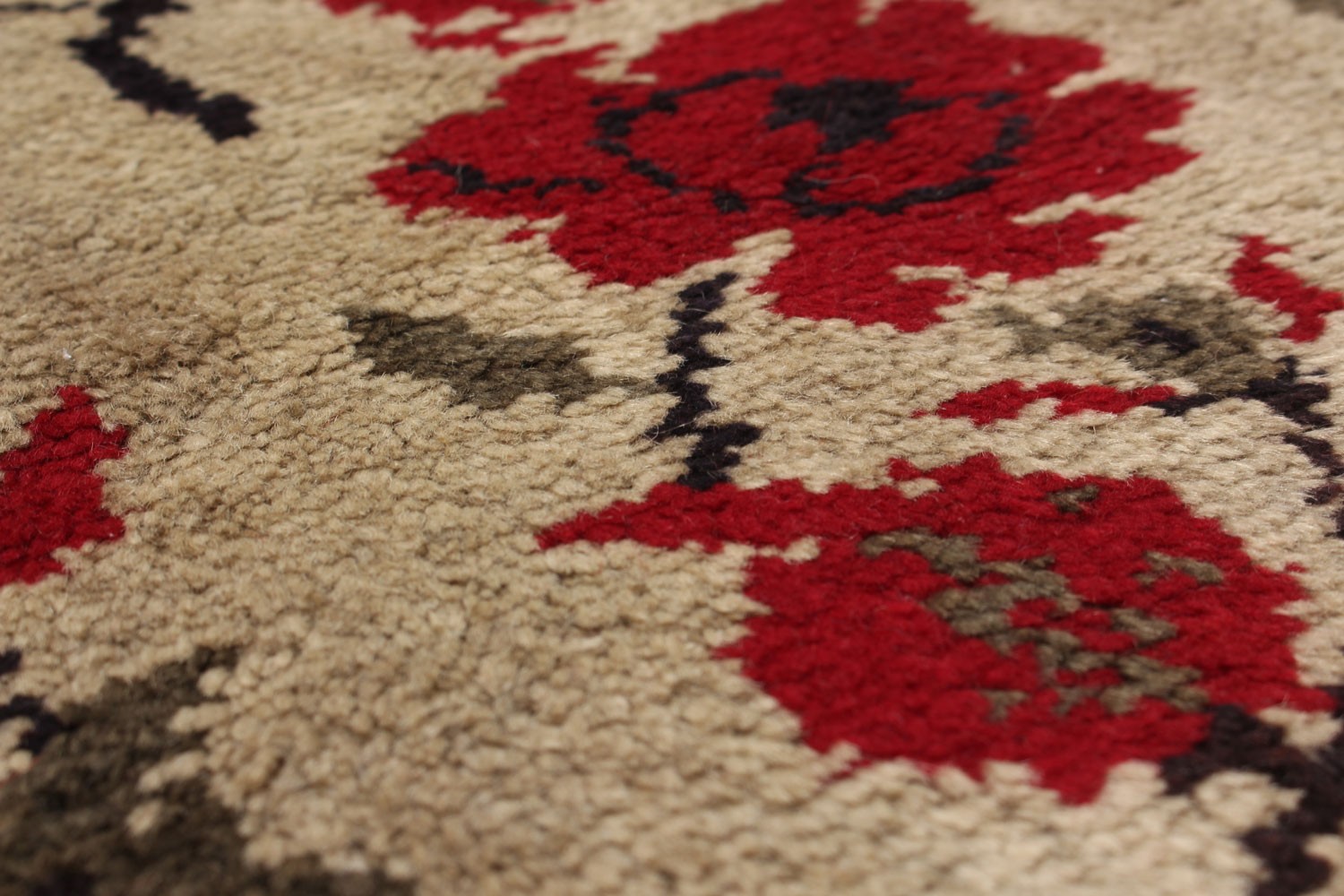 Vintage Traditional Hand-Knotted Area Rug 5’1″ x 9’8″ Oriental Wool Carpet
